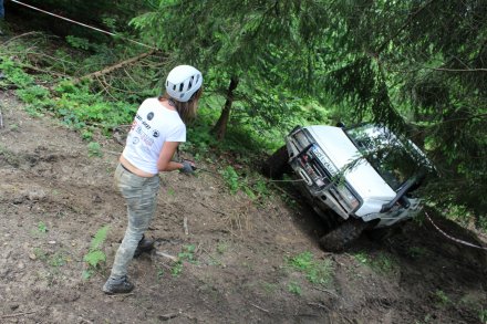 Z trasy rajdu Women's Challenge 4x4
